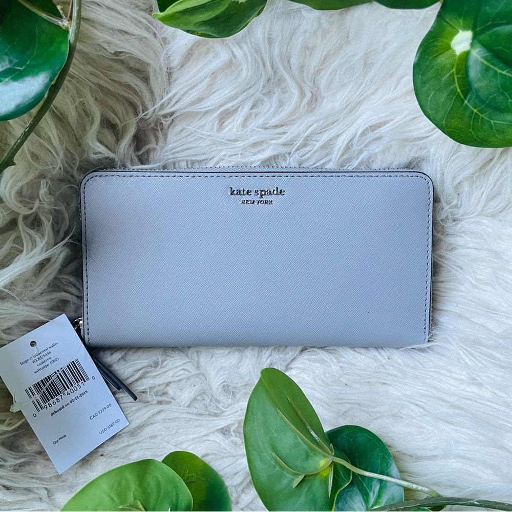 NEW Kate Spade Gray Wallet